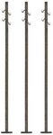 BUSCH 1754 H0 Freileitung 3 Holzmasten