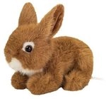 HERMANN TEDDY 93741 Hase sitzend braun 17 cm