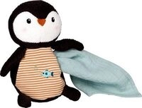 DIE SPIEGELBURG 17835 Kuscheltier mit Schnuffeltuch "Pinguin" Little Wonder