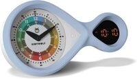 KIDYWOLF KIDYALARM-BU Analoger & digitaler Wecker hellblau