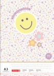 BRUNNEN 1047913422 Zeichenblock Happy Hippie, A3, 20 Blatt, mehrfarbig, pastell