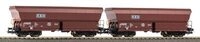 PIKO 28339 H0 2er Set Sch&uuml;ttgutwagen Falns, RBH, Ep. VI