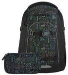 COOCAZOO 211807 Schulrucksack MATE Humedica, Free Spirit, 3-tlg.