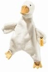 STEIFF 242861 Gilda Gans Schmusetuch 28 cm wei&szlig;