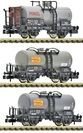 FLEISCHMANN 6660152 N 3-tlg. Set: Kesselwagen &bdquo;Minol&ldquo;, DR, Ep. IV
