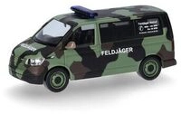 HERPA 700917 1:87 Volkswagen (VW) T 6.1 Bus "Feldj&auml;ger", Flecktarn