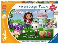 RAVENSBURGER 00236 tiptoi&reg; Kinderpuzzle 2x24 Puzzle f&uuml;r kleine Entdecker Gabby&rsquo;s