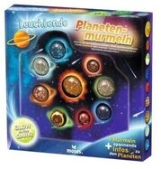 MOSES. VERLAG 38235 Leuchtende Planeten-Murmeln