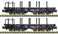 FLEISCHMANN 6660147 N 2-tlg. Set: Schwerlastwagen Rlmmp, DR, Ep. IV