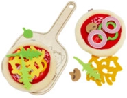 HABA 2012081001 Creative Play &ndash; Pizza-Set mit Brettchen