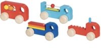 GOKI 55851 Greiffahrzeuge Klangexpress 4-teilig