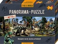DIE SPIEGELBURG 17548 Panorama-Puzzle T-Rex World (250 Teile)