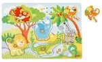 GOKI 57398 Soundpuzzle Afrikanische Tiere, mit Tierstimmen