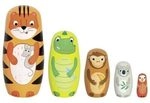 GOKI 60661 Matroschka Puppen, Tiger Tavi und seine Freunde