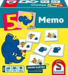 SCHMIDT SPIELE 40664 Die Maus, Elefanten-Memo, 50. Jubil&auml;um