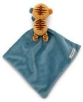 NICI 49750 Schmusetuch "Kleiner Liebling" 22x22cm mit Kuscheltier Tiger 12 cm
