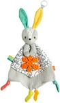 FEHN 049046 Activity-Schmusetuch Hase Mehrfarbig