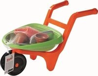 SIMBA 107134718 Kleine Schubkarre mit Gartenwerkzeug