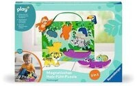 RAVENSBURGER 04872 Play+ Magnetisches Holz-F&uuml;hl-Puzzle: Dschungel