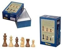 PHILOS 21891 Schachfiguren Artus, K&ouml;nigsh&ouml;he 110 mm, gewichtet, in Setup Box