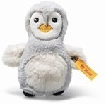 STEIFF 242830 Lio Pinguin Greifling mit Rassel