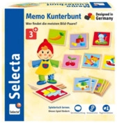 SELECTA 63025 Memo Kunterbunt, 36 Teile