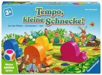 RAVENSBURGER 12010016 Tempo, kleine Schnecke! - Kinderspiel