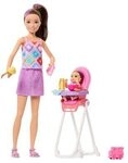 MATTEL JJB44 Barbie "Skipper Babysitters Inc." Hochstuhl Spielset