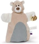 NICI 61856 Schmusetuch Handpuppe B&auml;r 2in1 26x25 cm