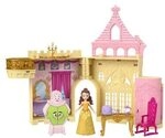 MATTEL JDP54 Disney Prinzessin Kleine Puppen Belle Stacking Castle