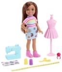 MATTEL HCK70 Barbie Chelsea-Karrierepuppe Schneiderin