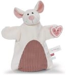 NICI 61857 Schmusetuch Handpuppe Maus 2in1 26x25 cm