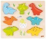 GOKI57360 Einlegepuzzle Dinosaurier