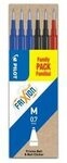 PILOT PEN 2261123F6 FriXion Tintenrollerminen 0.7 schwarz 2x, rot 1x, blau 3x