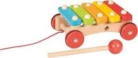 GOKI 61894 Xylophon mit R&auml;dern 16,5 x 12 x 5,5 cm, Holz
