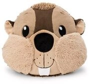 NICI 62284 Kissen Biber Harry Woodsnacker fig&uuml;rlich 32 x 27 cm