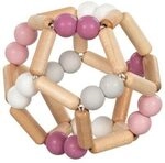 GOKI 65344 Greifling Elastik Ball, rosa