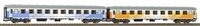 PIKO 28336 H0 2er Set Schnellzugwagen 111Ah und 112Ag, PKP IC, Ep. VI