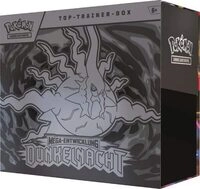 POKEMON 14215 PKM Pok&eacute;mon ME05 Top-Trainer-Box Mega-Entwicklung - Dunkelnacht