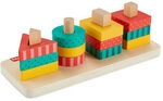 FISHER-PRICE HXV05 Fisher-Price Buntes Holz-Stapelspielset