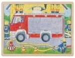 GOKI 57416 Schichtenpuzzle Feuerwehreinsatz