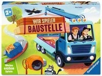 RAVENSBURGER 12010018 Wir spielen Baustelle - Kinderspiel