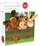 SIGIKID 43015 Fingerpuppen-Set Garten mit drei Tieren