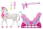 MATTEL JNH63 Barbie Reich der S&uuml;&szlig;igkeiten &ndash; Pferd mit Schlitten
