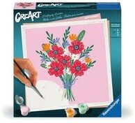 RAVENSBURGER 25519 CreArt Mohnblumenstrau&szlig;