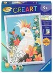 RAVENSBURGER 12023186 CreArt Malen nach Zahlen Kinder - Kakadu