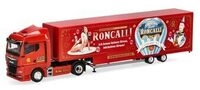 HERPA 320702 1:87 MAN TGX GM Jumbokoffer-Sattelzug "Roncalli"