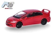 HERPA 87MC000089 1:87 MicroCity: Honda Civic FD2, rot