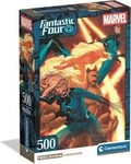 CLEMENTONI 35805 Puzzle 500 Teile Marvel Collection Compact - Fantastic 4 2025