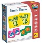 LISCIANIGIOCHI 301008 Montessori Baby - Touch Memo (Assoziationsspiel)